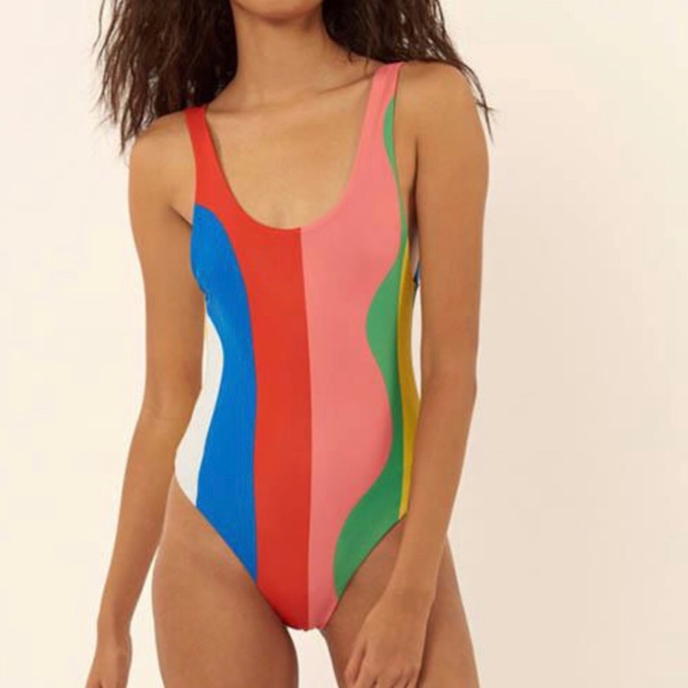 Mara Hoffman Beach Ball One Piece - Picture 1 of 3